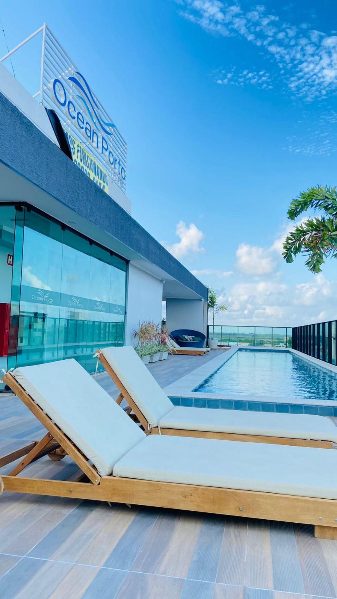 אפרטהוטל Pôrto das Galinhas Ocean Porto Flats מראה חיצוני תמונה